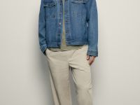 Брюки широкого кроя на резинке