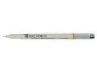 Линер Sakura "PIGMA MICRON 01" 0,25 мм, оранжевый