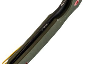 Складной нож Mr.Blade Hellcat Mandalorian blackwash, сталь VG-10, рукоять Olive G10