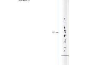Набор маркеров для скетчинга MESHU 24 цв, пастельные цвета