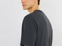 Футболка с текстовым принтом, Серый