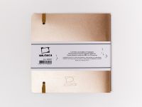 Скетчбук для графики и маркеров Малевичъ "Bristol Glamour" бронза, 19х19 см 20 л 180 г