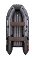 Лодка ПВХ ТАЙМЕНЬ NX 3800 НДНД PRO Серый