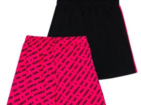 Шорты трикотажные для девочек, 2 шт в комплекте