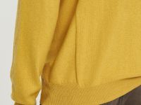 Джемпер из шерсти и хлопка с округлой горловиной