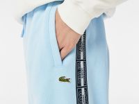 Спортивные брюки-джоггеры Lacoste в полоску с логотипом