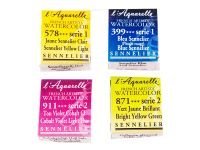 Акварель Sennelier "Artist" полукювета, Прозрачный коричневый