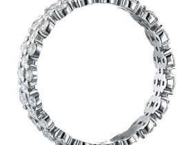 Кольцо из белого золота с бриллиантами э0901кц11173000