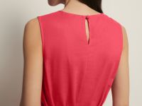 Сарафан макси льняной с поясом