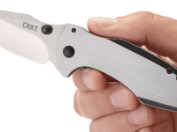 Полуавтоматический складной нож Largo, CRKT 5360, лезвие сталь 5Cr15MoV, рукоять сталь 2Cr13