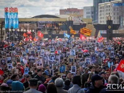 «Бессмертный полк» прошел в Якутске в седьмой раз