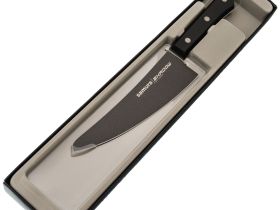 Поварской кухонный шеф-нож Samura Shadow 16.6 см, сталь Aus 8, сталь AUS-8, рукоять ABS-Пластик