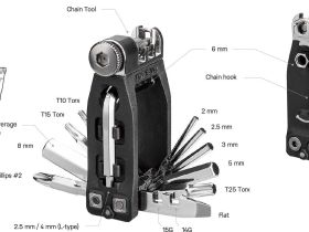 Компактный набор инструментов Topeak TOPEAK NINJA TOOLBOX T16 TNJA-T16 (черный)