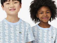 Детская футболка Lacoste из органического хлопка