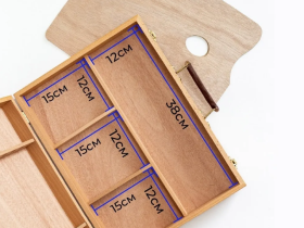 Ящик с держателями для кистей Малевичъ МЛ-110