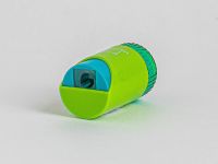 Точилка с контейнером Малевичъ, зеленая