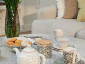 Тарелка Floral lace III