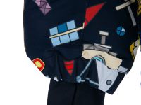 Комплект текстильный с полиуретановым покрытием для мальчиков: куртка, полукомбинезон