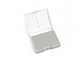 Коробка под акварель 12 цв пластик