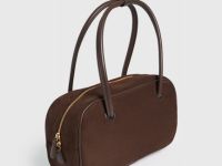 Сумка-боулер, Коричневый