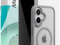 Клип-кейс VLP Reels Case для Apple iPhone 16 с MagSafe серый