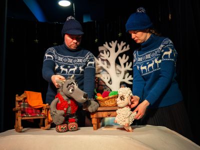 История про Овечку, которая пришла на обед к Волку (Театр кукол)