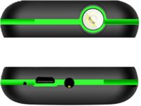 Мобильный телефон Fontel FP200 Чёрный / Зелёный