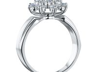 Классическое кольцо из белого золота э4712кц09160400_white