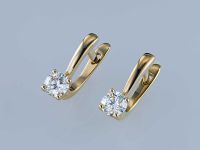 Серьги из желтого золота э0312сг02164000_white