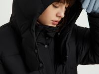 Пальто утепленное с утиным пухом