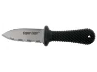 Нож с фиксированным клинком Cold Steel Super Edge, сталь AUS-8A, рукоять Kray-Ex, черный