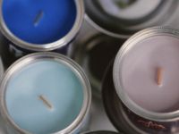 Свеча ароматическая ИСТОРИЯ ЦВЕТА "Вердигрис", 250 мл