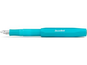 Ручка перьевая Kaweco CLASSIC FROSTED Sport EF 0,5 мм, чернила синие, корпус светло-черничный