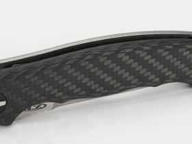 Складной нож Zero Tolerance 0452CF, сталь CPM S35VN, премиальный флиппер, рукоять титан/карбон