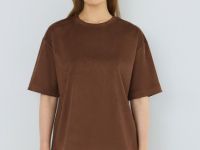 Футболка из искусственной замши, Оранжевый