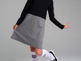 Платье трикотажное для девочек