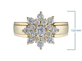 Классическое кольцо из желтого золота э0312кц09160400_white