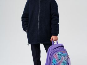 Берет трикотажный для девочек