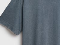 Базовая футболка с эффектом стирки, Серый