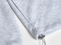 Толстовка на молнии для девочек, Серый