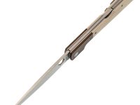 Складной нож Daggerr Corso, satin сталь VG-10, рукоять Cream White G10