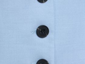 Жилет из поливискозы, Голубой