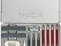 Набор художественный Cretacolor "SILVER BOX" в металлической коробке