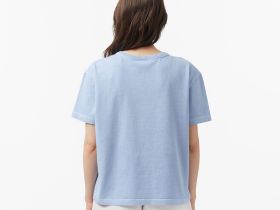 Женская хлопковая футболка Lacoste