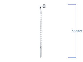 Серьги из белого золота э4712сг08200351