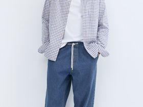 Джинсы Jogger, Синий