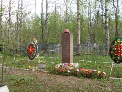 Воинское кладбище, где похоронены воины Советской Армии, погибшие в боях с немецко-фашистскими захватчиками в 1941-1945 гг.