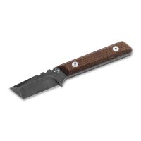 Нож с фиксированным клинком Boker Thicker Clipper, сталь D2, рукоять микарта, коричневый