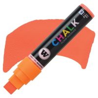 Маркер меловой Molotow "CHALK" 15 мм флуоресцентный Оранжевый