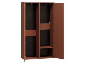 Шкаф навесной Сайрис 2-98x175 Терракотовый